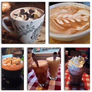 Hot Drinks Collage